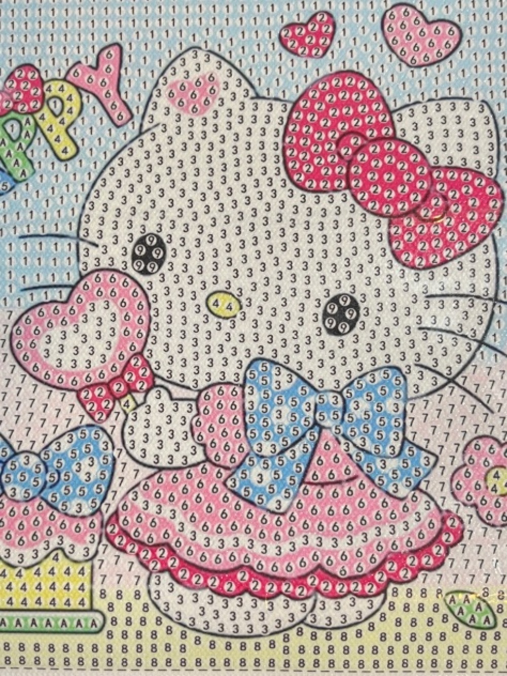 #10 Hello Kitty Diamond Painting Kit